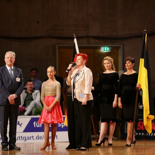 Präsidentin von Tanzsport Deutschland eröffnet 32. German Open Championships